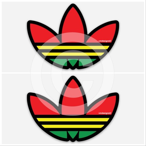 Adidas rasta stickers - adidas,