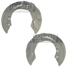 Brake Disc Dust Shields BMW 1 Series E82 Coupe 2007-2014 Front Pair Left & Right