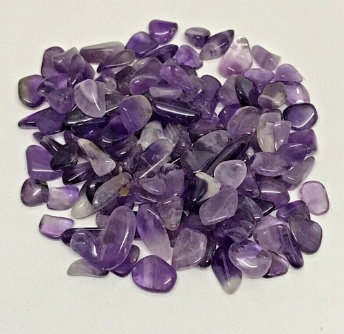 Amethyst tumble stones 15mm - amethyst, 7-15mm