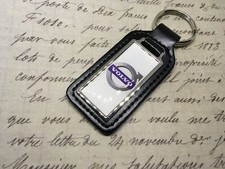 Volvo real leather keyring - volvo,
