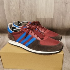 2013  Rare VTG Adidas Adistar Racer Claret & Blue Mens Trainers Size UK 9.5