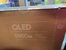 SAMSUNG QE55S90DAEXXU 55" Smart 4K Ultra HD HDR OLED TV with Bixby & Amazon Alex