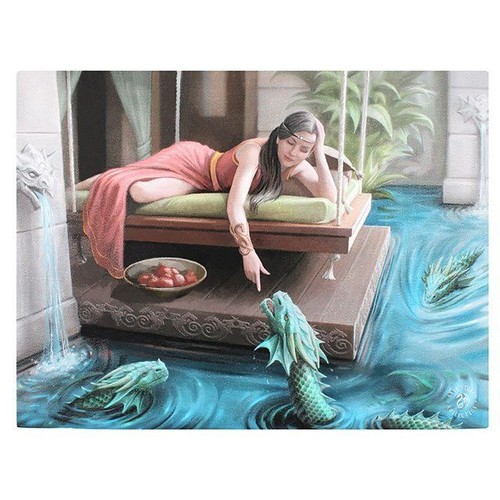 Dragon royal court canvas - 'royal, in
