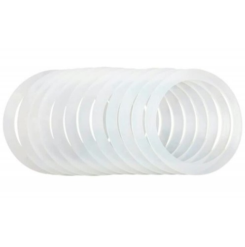 10pcs transparent silicone - 10pcs,