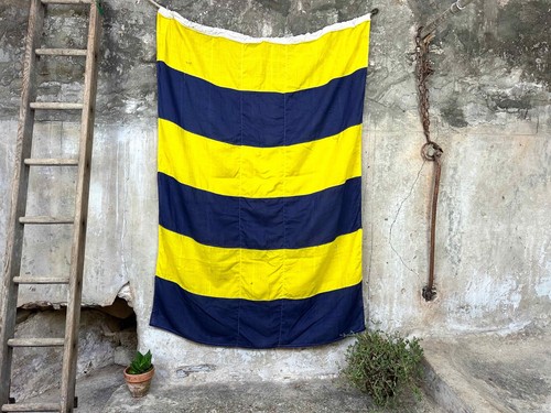 Vintage signal flag letter - vintage,
