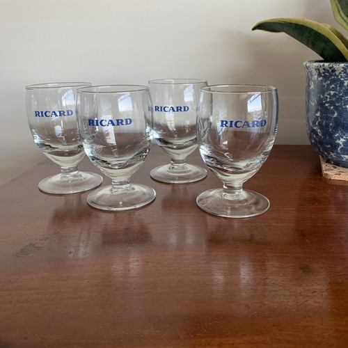 Vintage ricard shot - vintage, glass