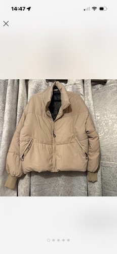 Brown puffa style - coat, size