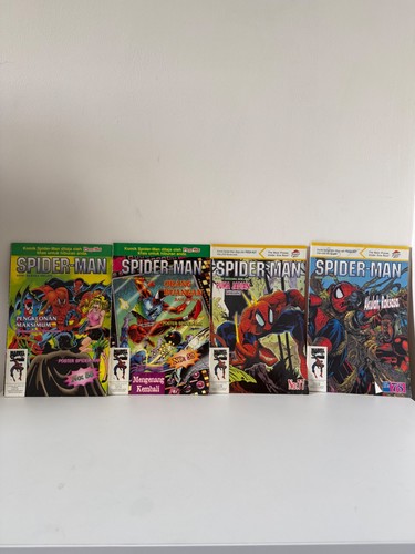 Vintage spider man - vintage, x4
