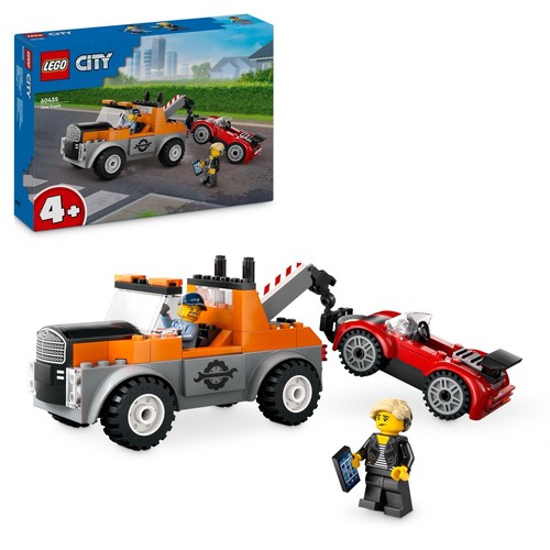 Lego city tow truck - and, sports