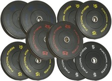 Bumper Plate Set 160kg 2"