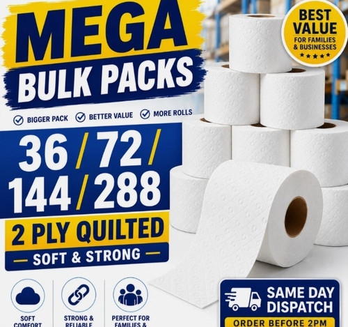 144 288 2ply toilet - 2ply,