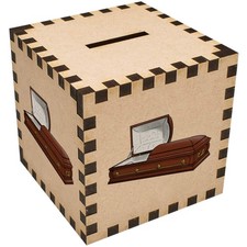'Coffin' Money Box / Piggy Bank (MB00097083)