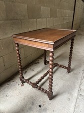 Antique French Bobbin Coffee Table Turned Wood