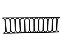 Dolls House Black Plastic