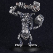 Stone Troll With Axe Rock Orcs & Goblins Metal Citadel 90s Fantasy W92