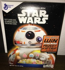 Star Wars 5 Cereal Boxes 2016-