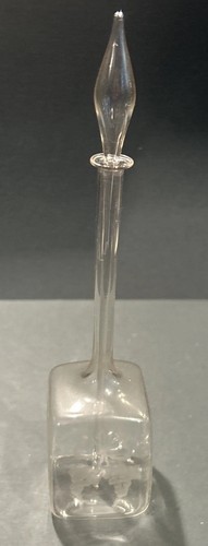 Antique glass perfume bottle - perfume,