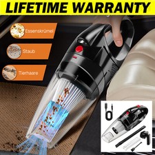 Vacuum Cleaner High Power Upgraded 5000W Wet & Dry Handheld Car Vacuum Cleaner