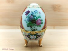 Egg Shaped Floral French Style