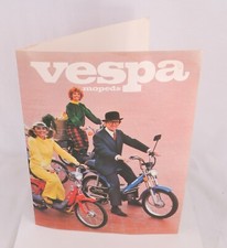 Vintage Vespa Moped Folder to