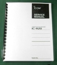 Icom r20 service manual - icom,