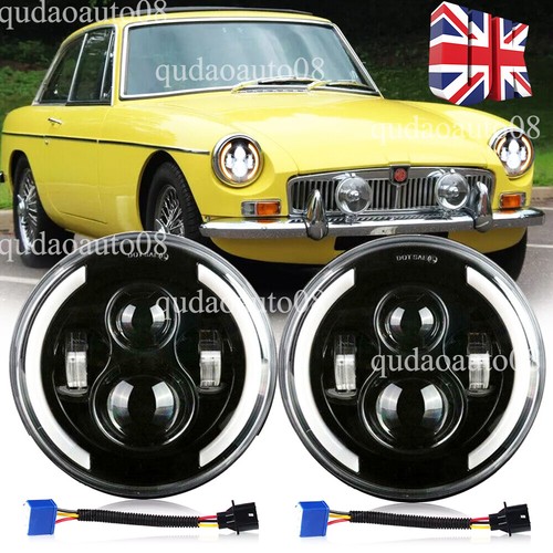 Pair 7inch round led - pair,