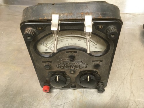 Vintage universal avometer - vintage,