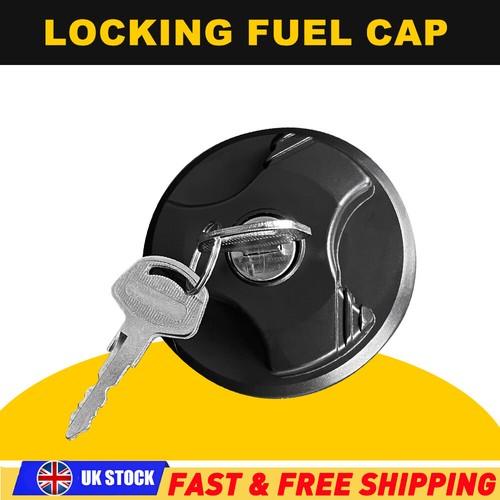 Locking fuel cap with keys - locking,