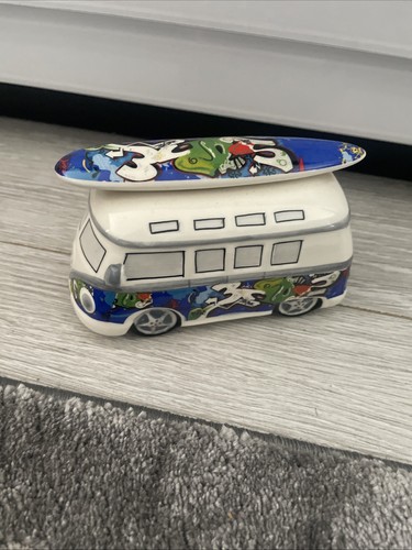 Ceramic volkswagen campervan - ceramic,