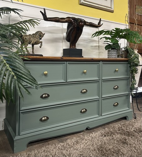 Vintage ducal pine chest - pine, of