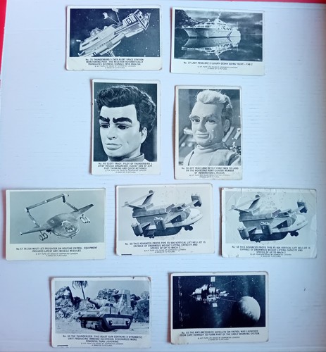 Thunderbirds cards somportex - -,