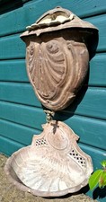 Antique French Cast Iron Lavabo Garden Sink