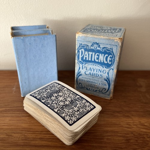 Vintage cased mini patience - vintage,