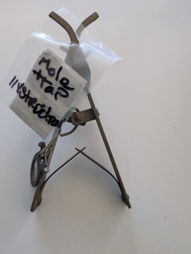 Mole trap scissor type - scissor,