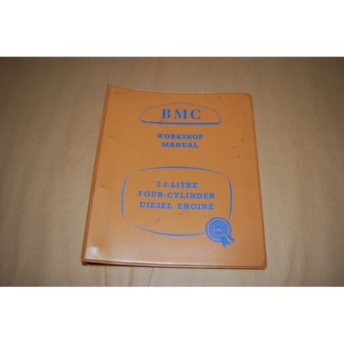 Bmc workshop manual litre - workshop, 2.2