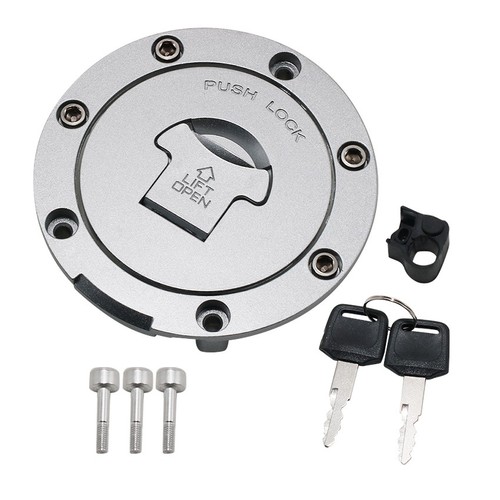 Fuel hatch tank cap - +, key