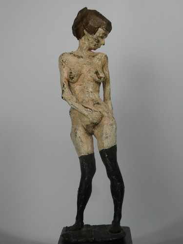Mid bronze painted standing - painted,