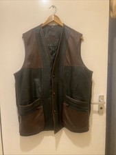 Gents Town and Country Leather Gillet