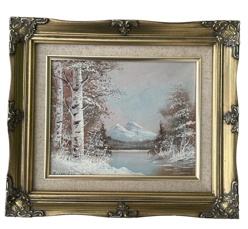 Vintage original oil painting - original,