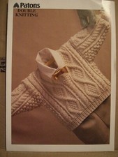 Patons DK Pattern no c7961 Childs Jumper 18-22" [46-56cms]