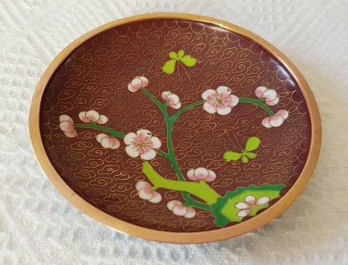 Oriental trinket dish brass - trinket, ~