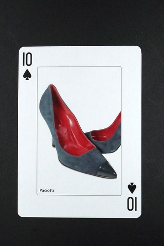 Playing card shoes - 1,