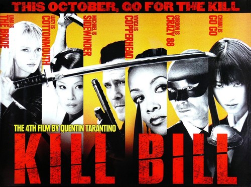 Kill bill poster quentin - bill", 2..quentin