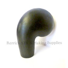 Water buffalo horn round knob - horn,