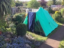 Canvas Ridge Tent 4 berth vintage retro Lichfield Challenger 5c -plus bonus tent