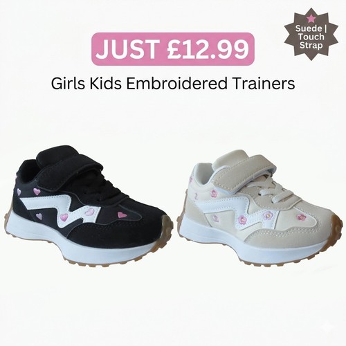 Girls kids embroidered - girls,