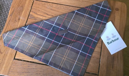Bnwt barbour dog bandana xl - bnwt,
