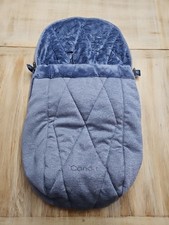 ICANDY Orange  3 COSYTOES FOOTMUFF Duopod Blue Marl Mist