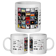 The Cure Mug Album Covers