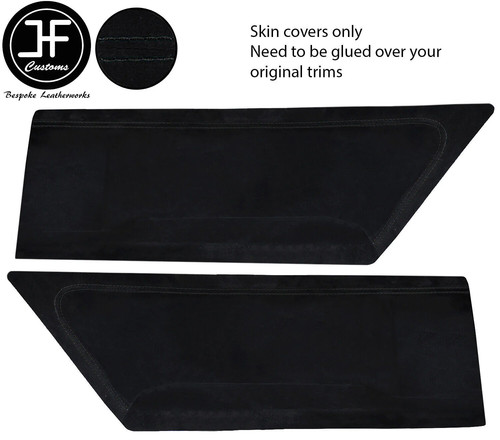 Black stitch rear door - black, card